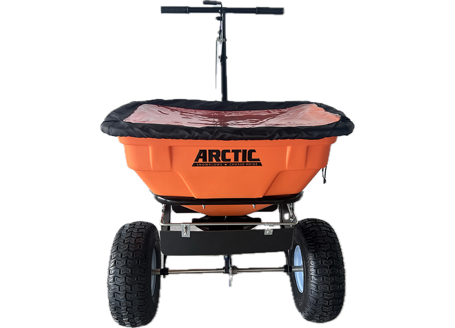 Walk Behind Spreader | Arctic Snowplows | Chasse-neige Arctic